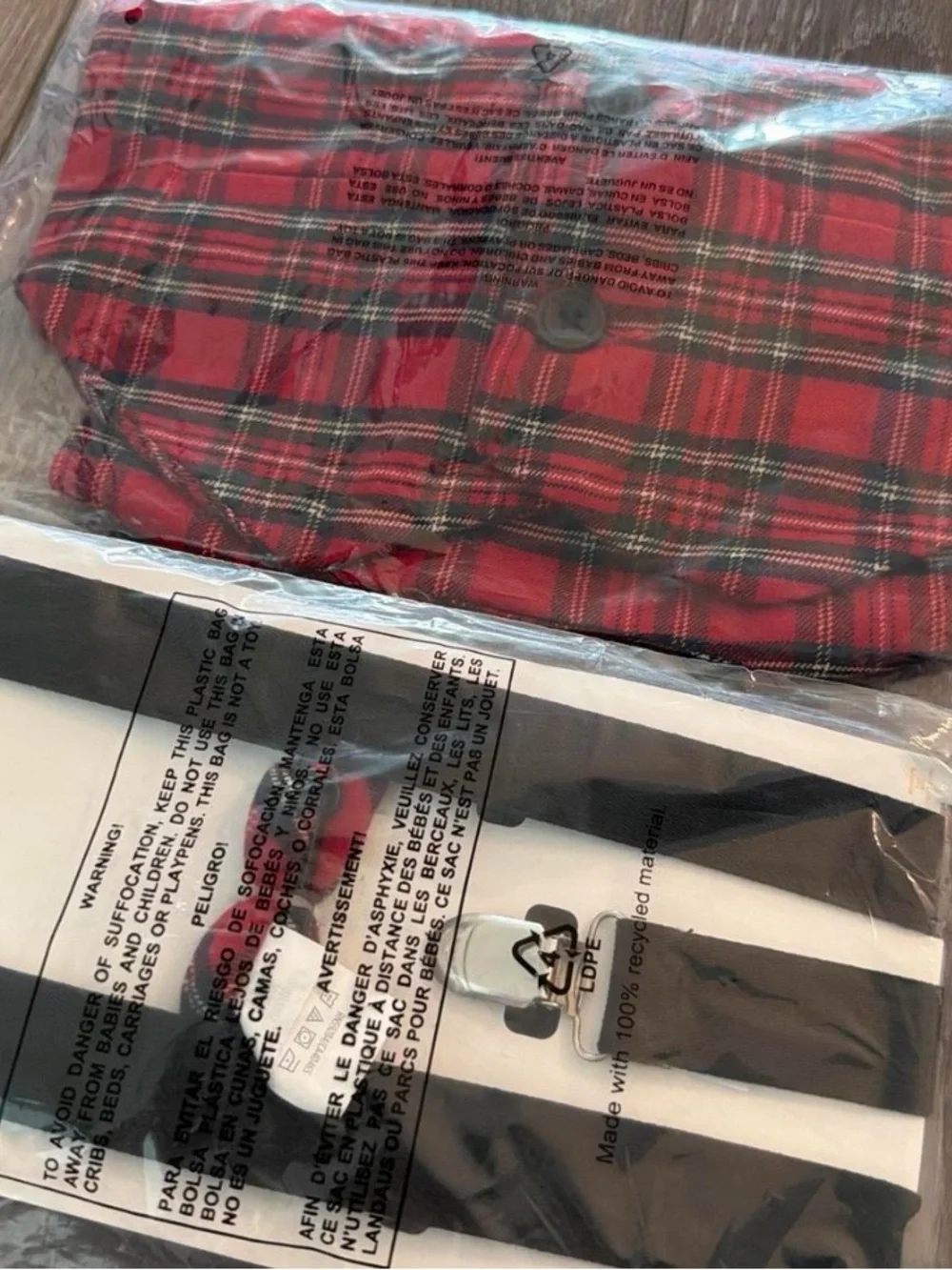 Gymboree Black Suspenders with Red Plaid Bow Tie